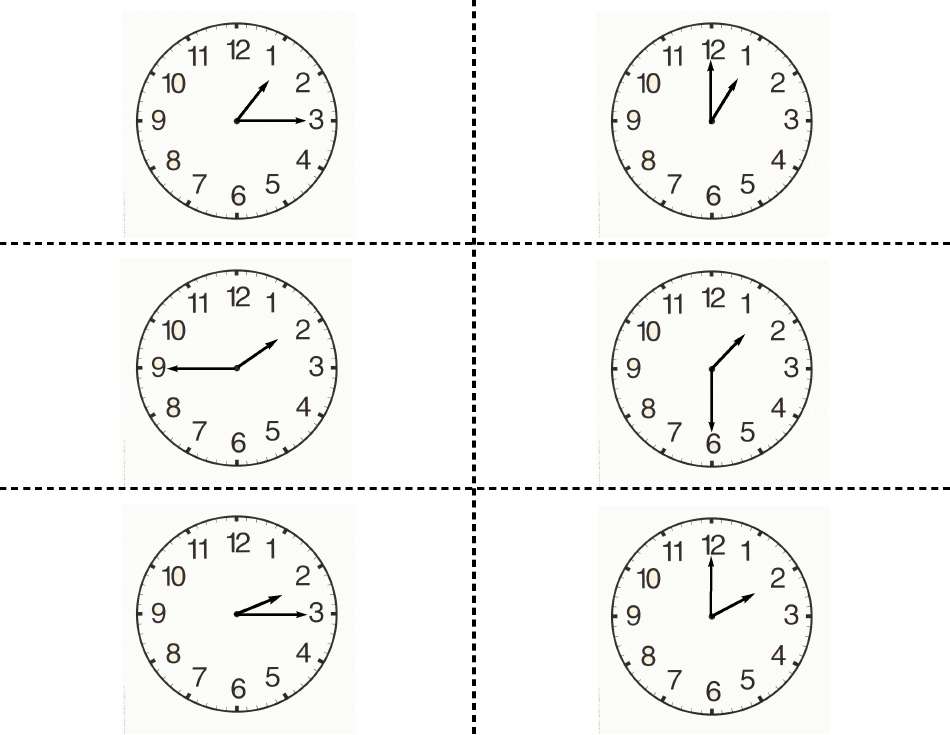 Time Flashcards, Page 3