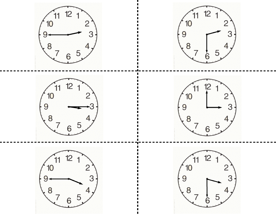 Time Flashcards, Page 5