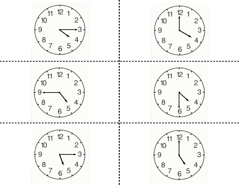 Time Flashcards, Page 7