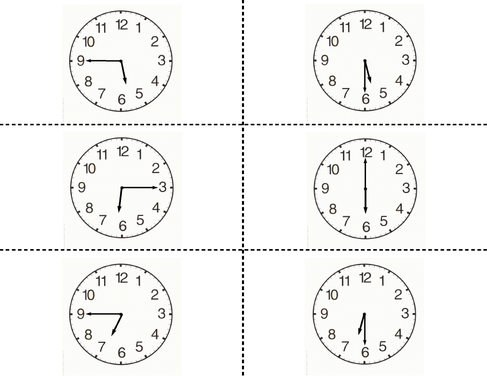 Time Flashcards, Page 9