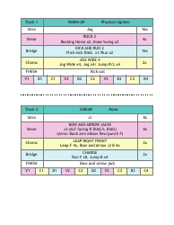 Choreography Note Flashcards, Page 2