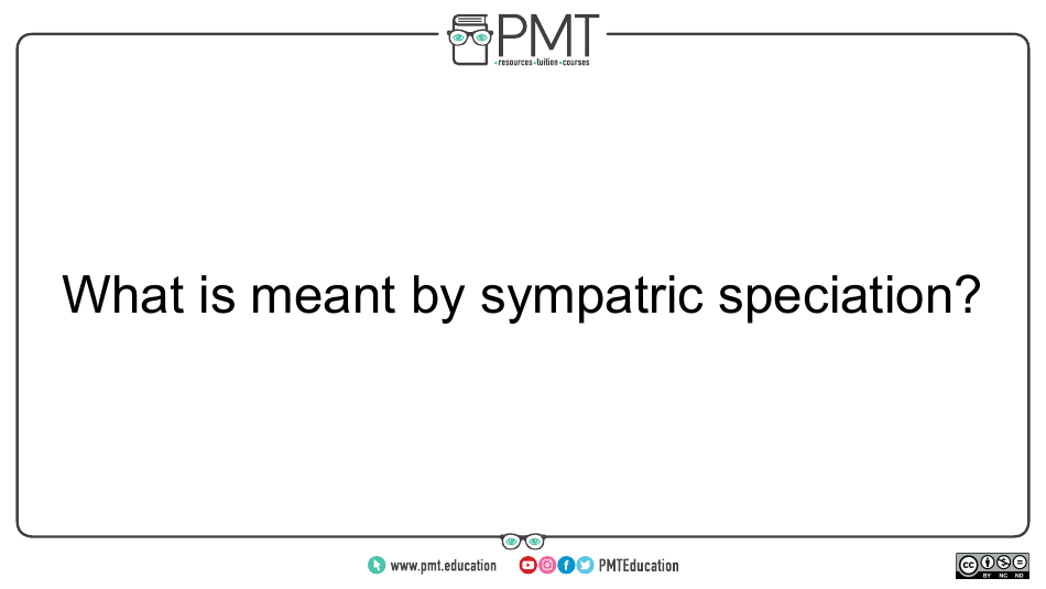 Aqa Biology a-Level Flashcards - Evolution May Lead to Speciation, Page 20