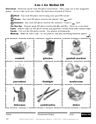 Sh Sound Worksheet - Super Duper Publications, Page 10