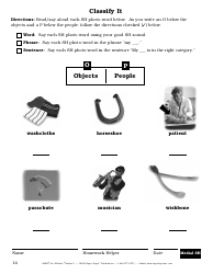 Sh Sound Worksheet - Super Duper Publications, Page 14