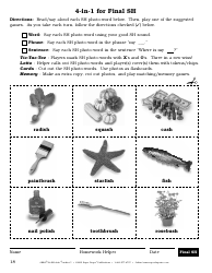 Sh Sound Worksheet - Super Duper Publications, Page 18