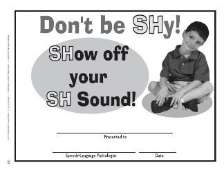 Sh Sound Worksheet - Super Duper Publications, Page 33