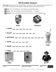 Sh Sound Worksheet - Super Duper Publications, Page 7