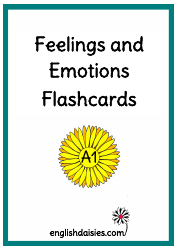 Document preview: Feelings and Emotions Flashcards