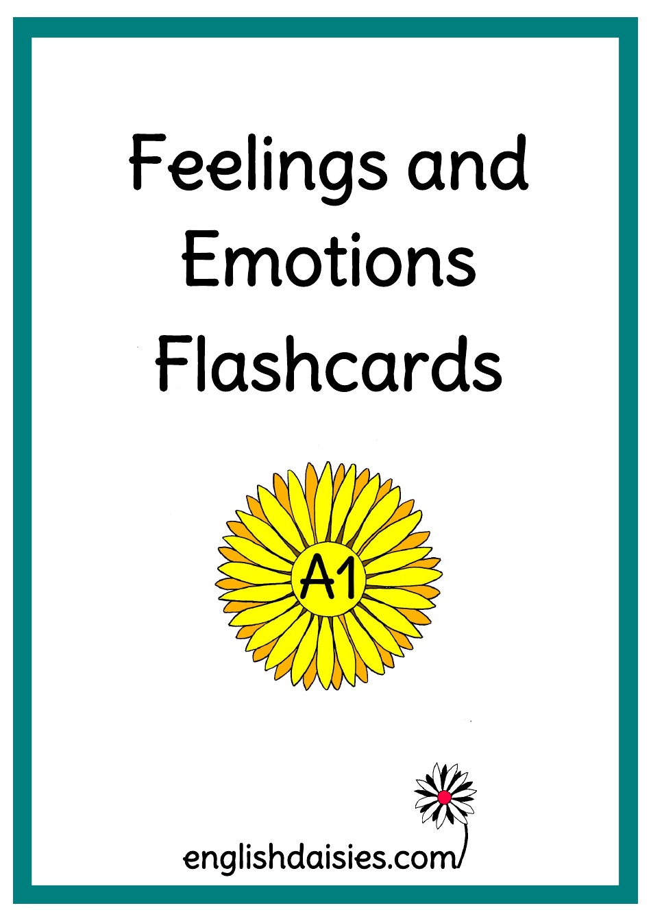 Feelings and Emotions Flashcards, Page 1
