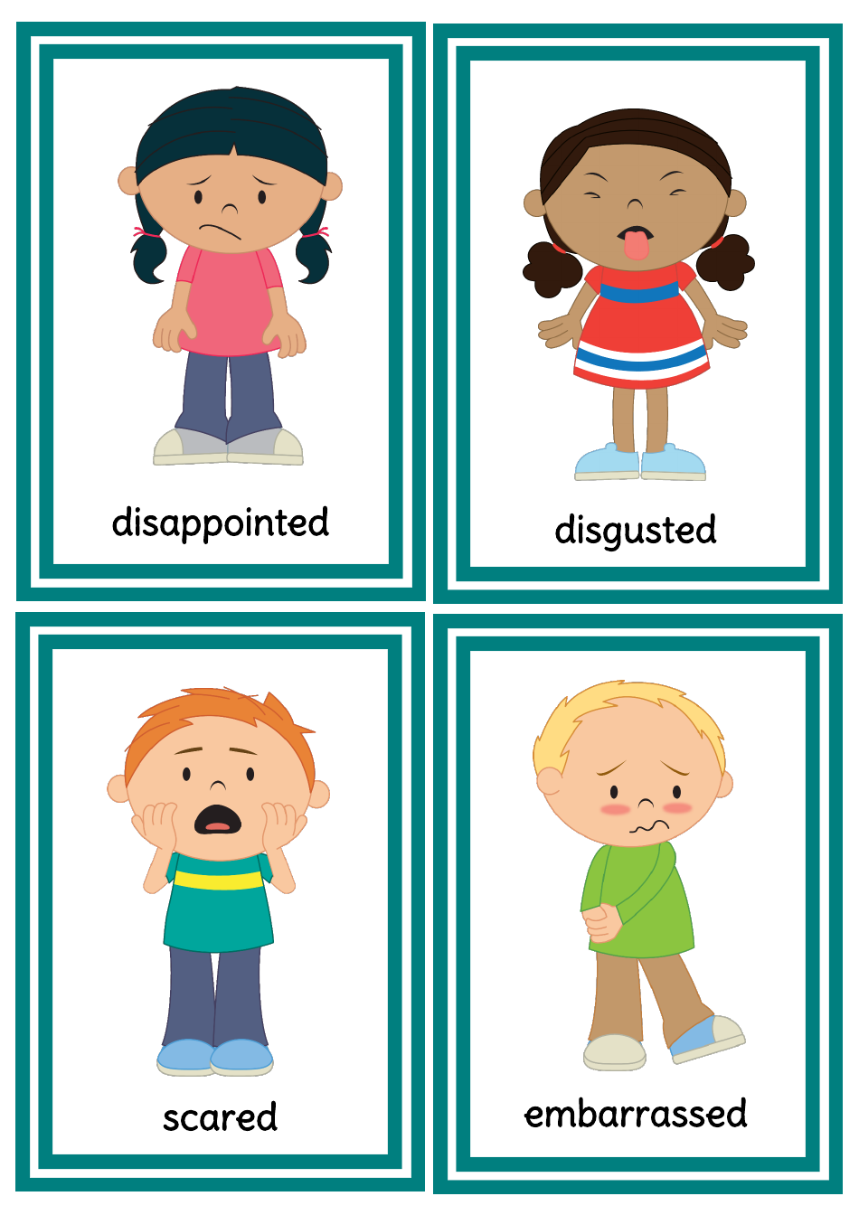 Feelings and Emotions Flashcards, Page 7