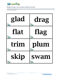 Phonics Flashcards - Tricky Words, Page 10
