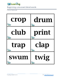 Phonics Flashcards - Tricky Words, Page 11