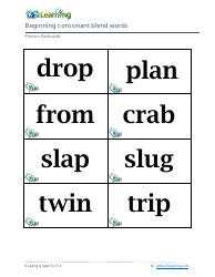 Phonics Flashcards - Tricky Words, Page 12