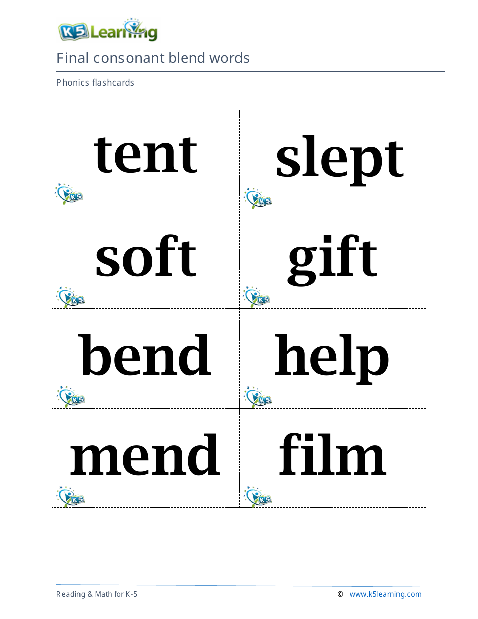 Phonics Flashcards - Tricky Words, Page 16