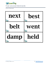 Phonics Flashcards - Tricky Words, Page 17