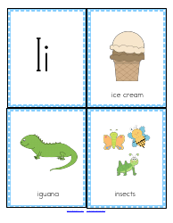Initial Sounds Alphabet Flashcards, Page 10