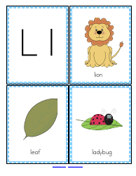 Initial Sounds Alphabet Flashcards, Page 13