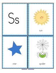 Initial Sounds Alphabet Flashcards, Page 20