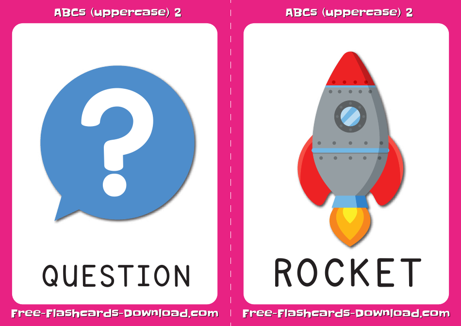 Uppercase English Alphabet Medium Flashcards, Page 10