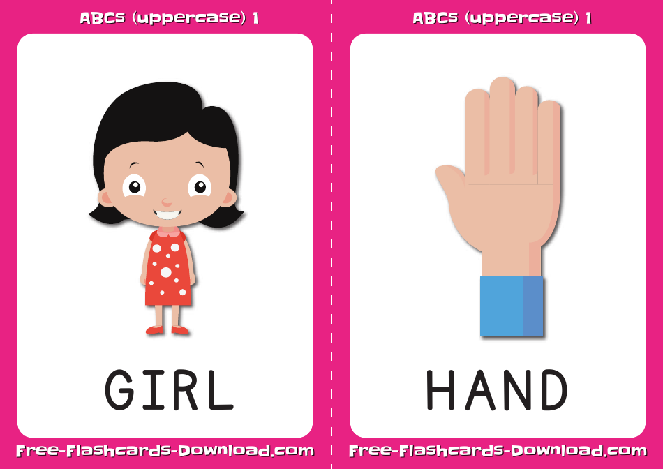 Uppercase English Alphabet Medium Flashcards, Page 5