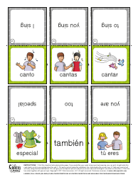 Spanish Flashcards With Pictures, Page 11