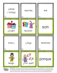 Spanish Flashcards With Pictures, Page 12