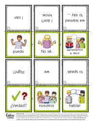 Spanish Flashcards With Pictures, Page 13