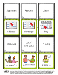 Spanish Flashcards With Pictures, Page 6