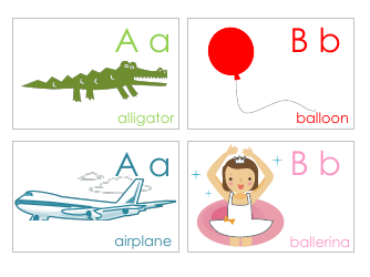 Document preview: English Letters Flashcards
