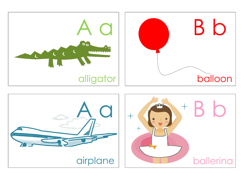 English Letters Flashcards
