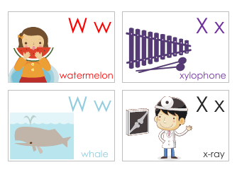 English Letters Flashcards, Page 12