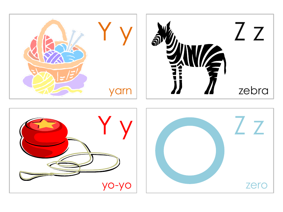 English Letters Flashcards, Page 13