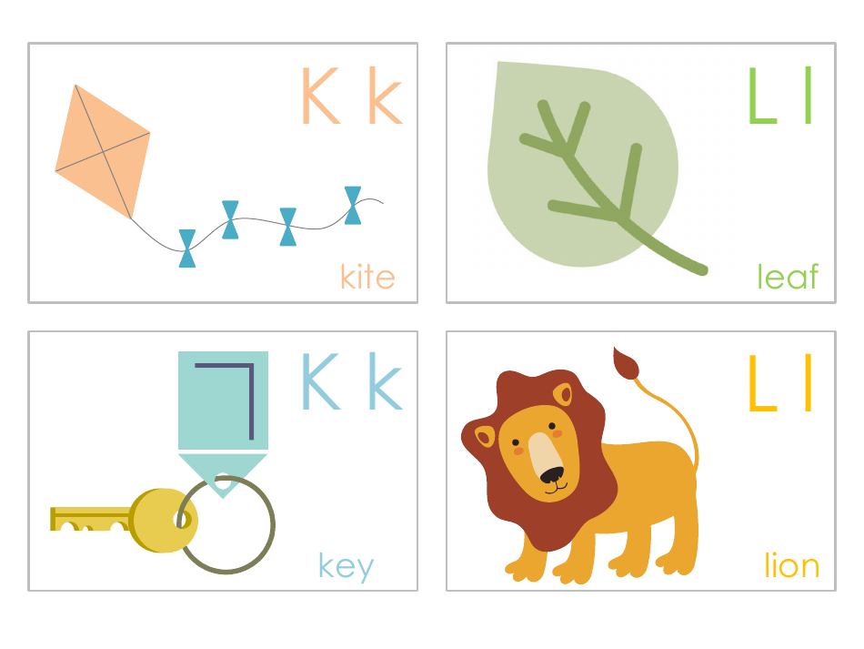 English Letters Flashcards, Page 6