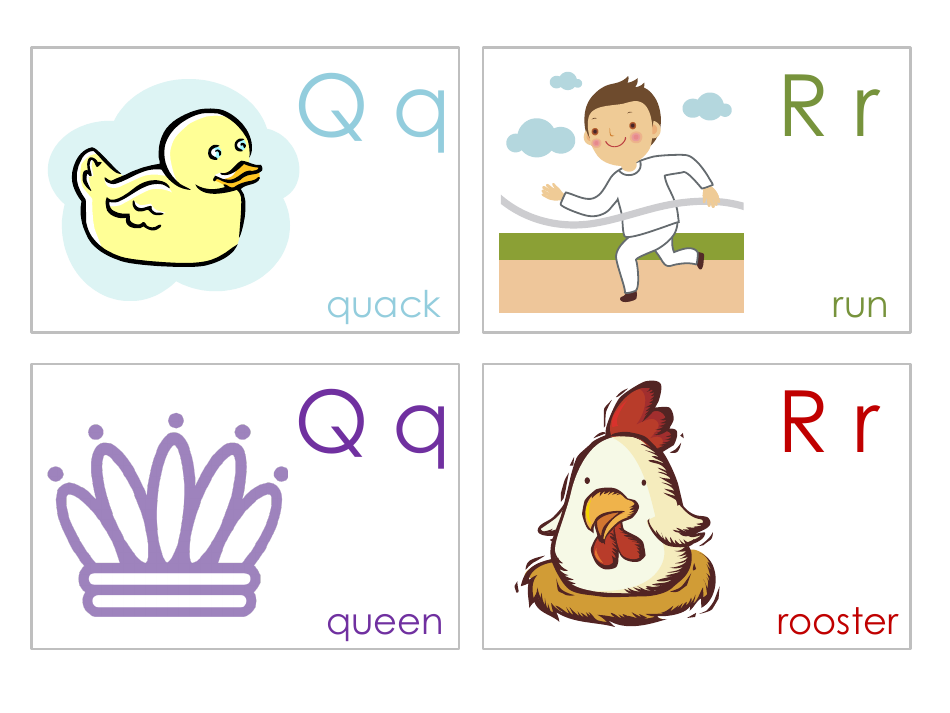 English Letters Flashcards, Page 9