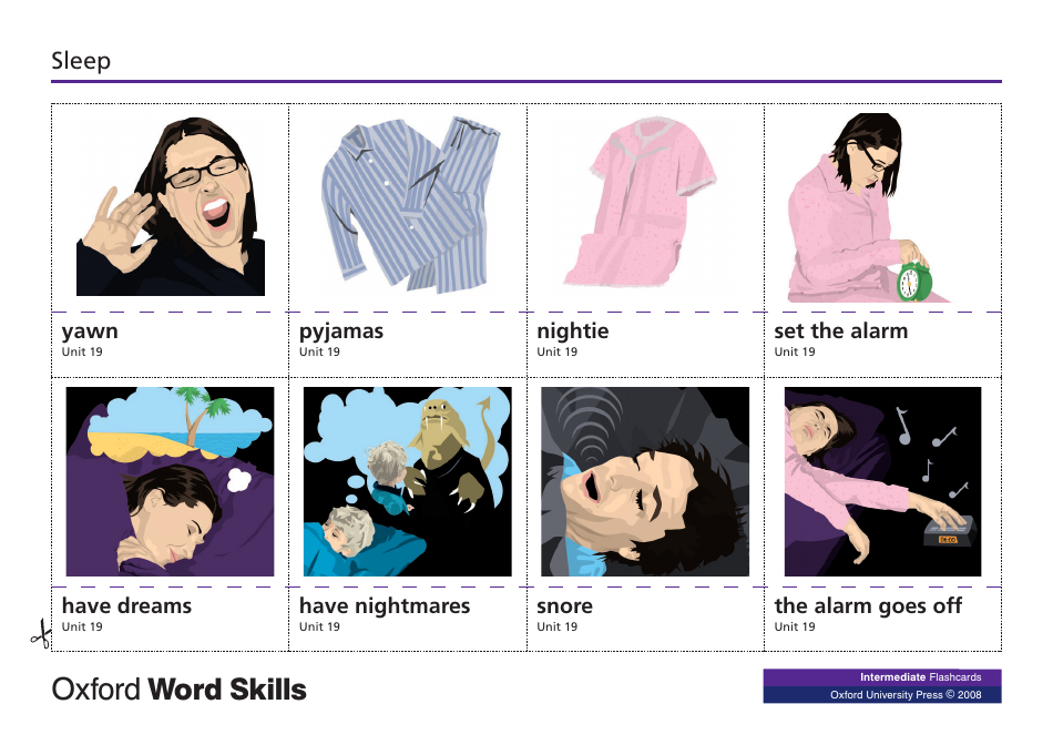 Oxford Word Skills Intermediate Flashcards, Page 4