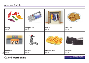 Oxford Word Skills Intermediate Flashcards, Page 9