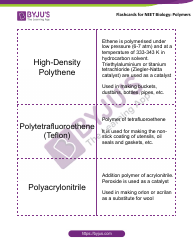 Neet Biology Flashcards - Polymers, Page 5