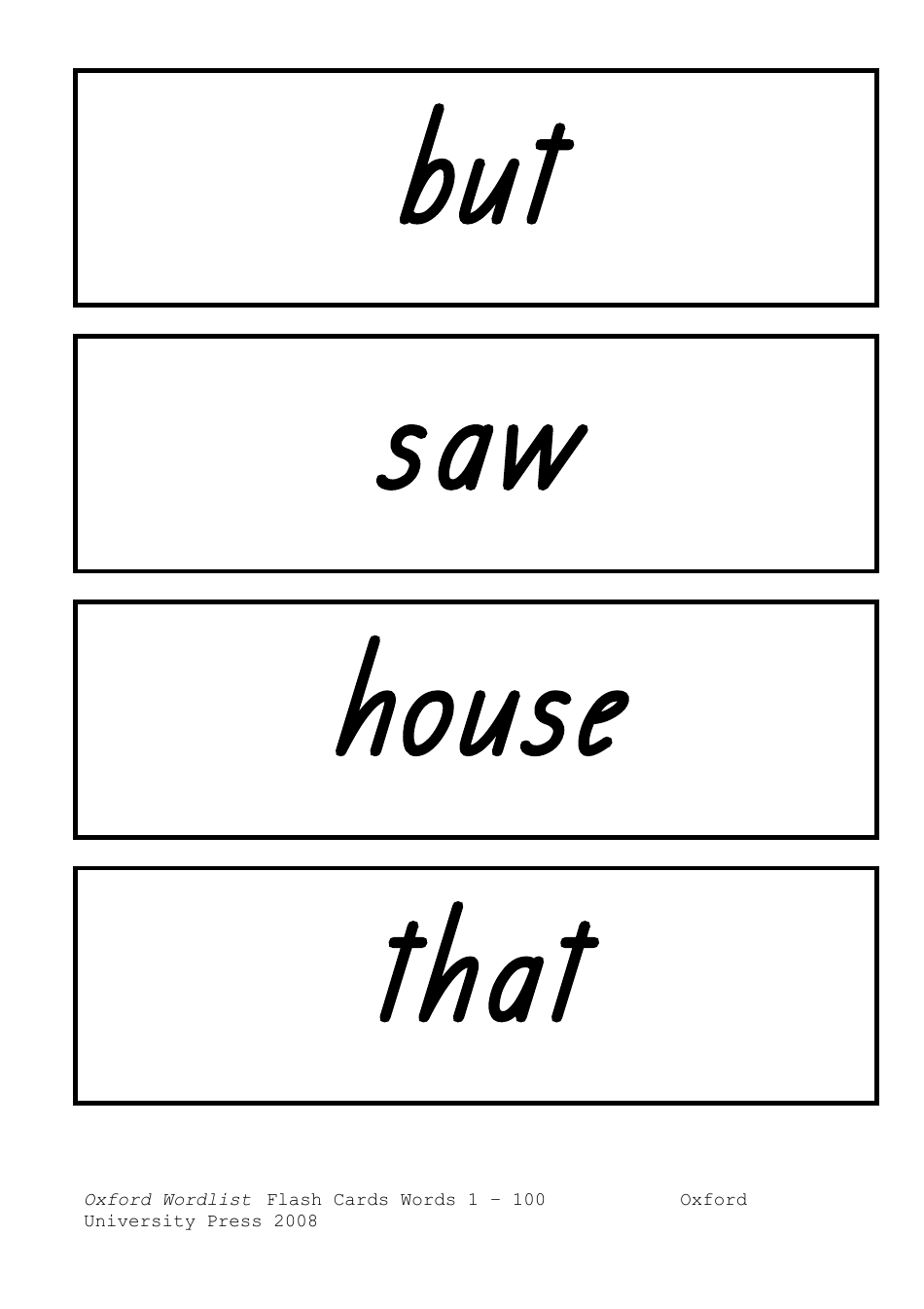 Oxford Wordlist Flashcards, Page 10