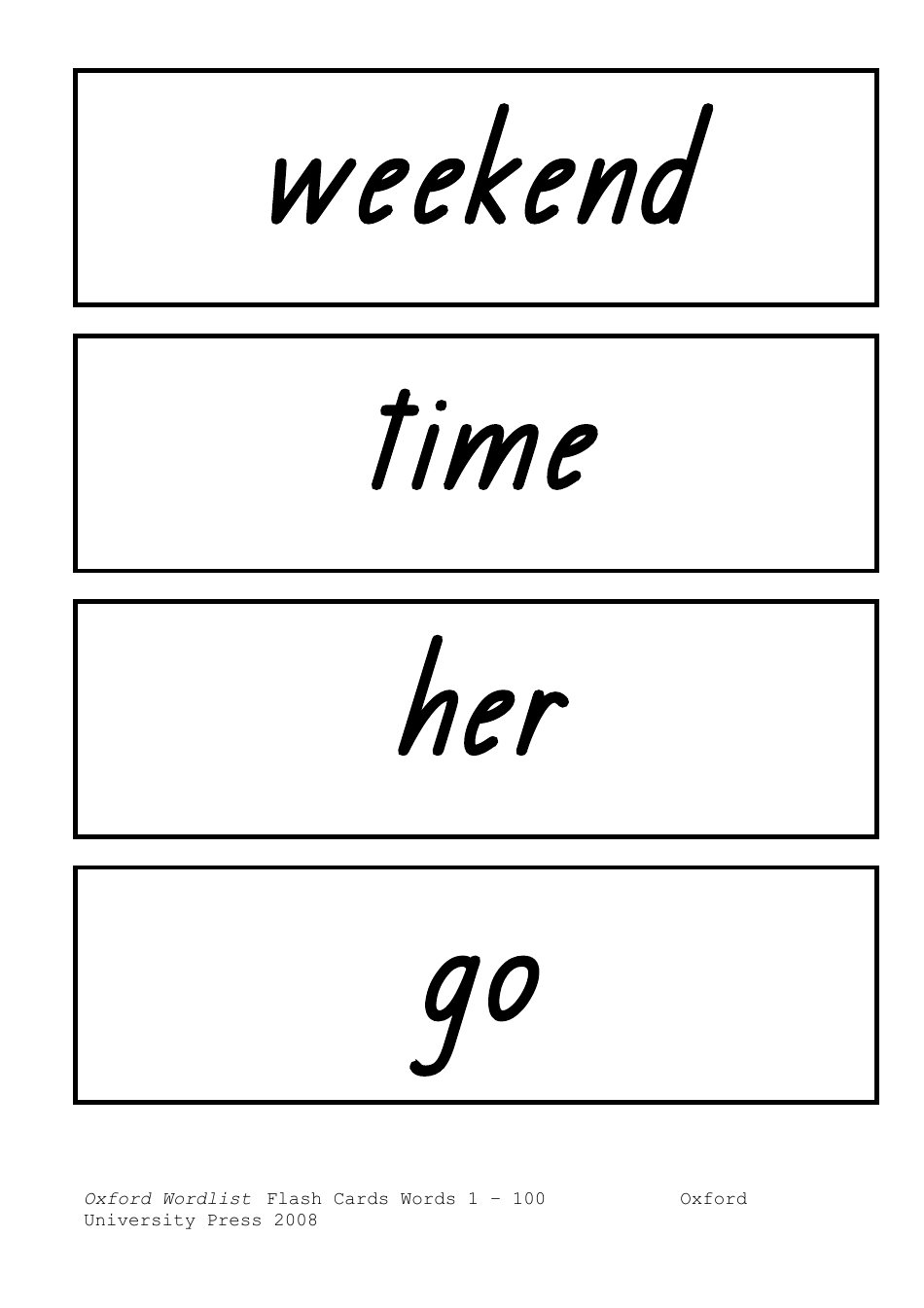 Oxford Wordlist Flashcards, Page 11