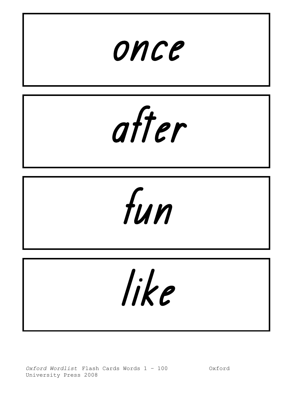 Oxford Wordlist Flashcards, Page 13