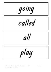 Oxford Wordlist Flashcards, Page 15