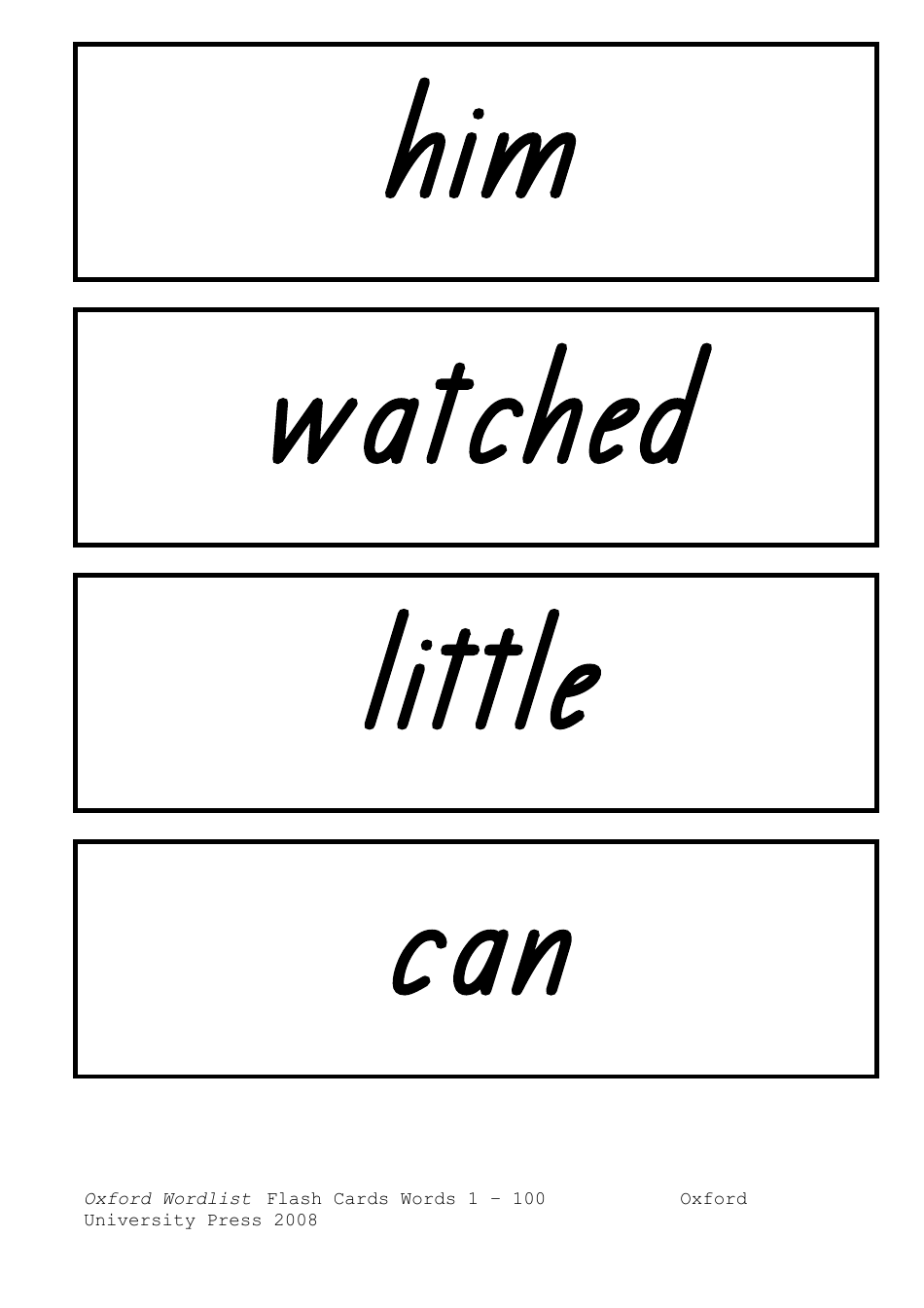 Oxford Wordlist Flashcards, Page 19