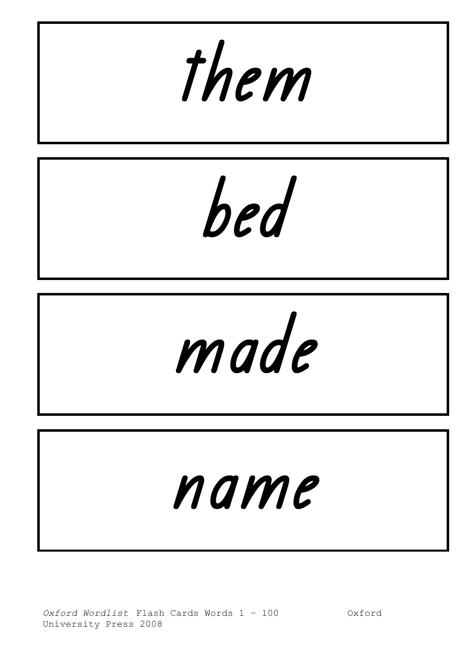Oxford Wordlist Flashcards, Page 21