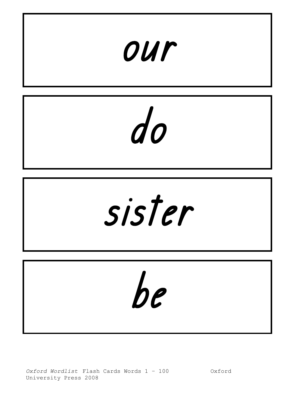 Oxford Wordlist Flashcards, Page 25