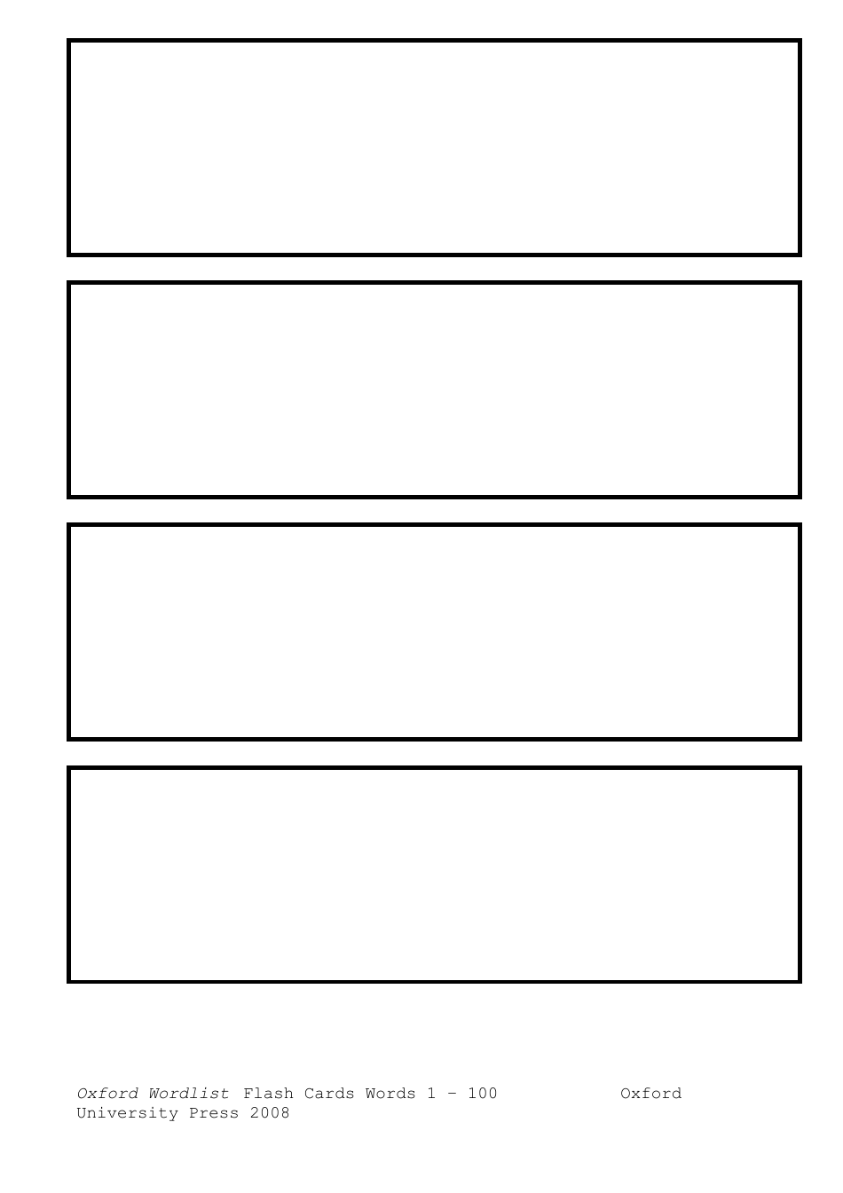 Oxford Wordlist Flashcards, Page 26