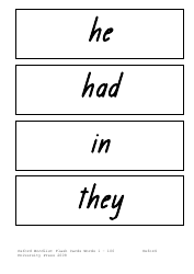 Oxford Wordlist Flashcards, Page 4
