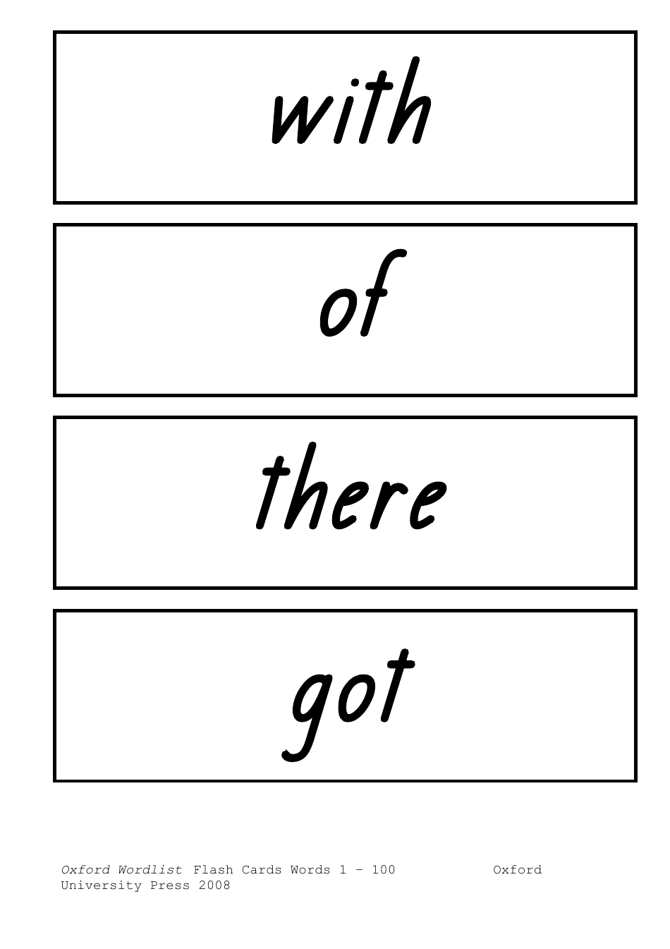 Oxford Wordlist Flashcards, Page 5