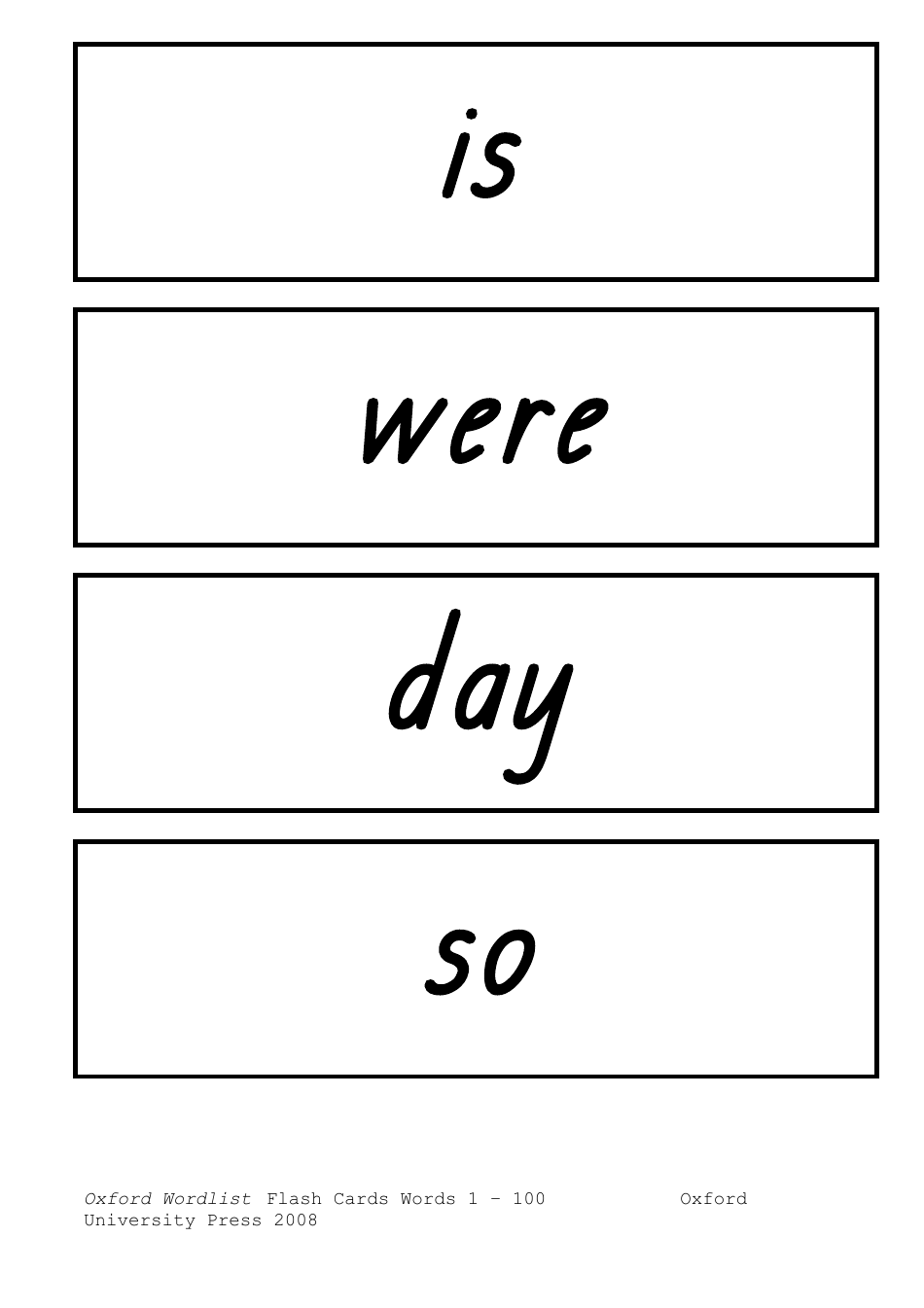 Oxford Wordlist Flashcards, Page 7
