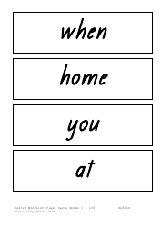 Oxford Wordlist Flashcards, Page 8