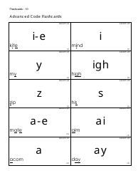 Letters Flashcards, Page 10